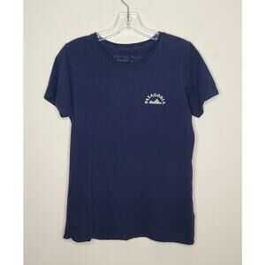 Patagonia navy blue organic cotton short sleeve tshirt - XS